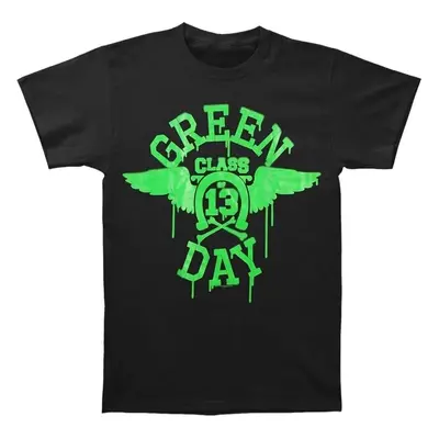 Green Day Tričko Neon Black Unisex Black