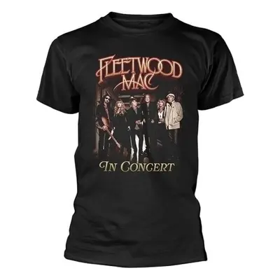 Fleetwood Mac Tričko In Concert Unisex Black (nedostupné)