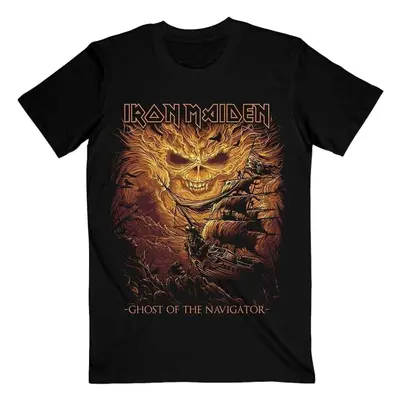 Iron Maiden Tričko Ghost of the Navigator Unisex Black