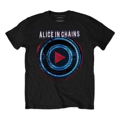 Alice in Chains Tričko Played Unisex Black