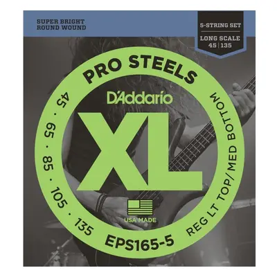 D'Addario EPS165-5 Struny pro 5-strunnou baskytaru