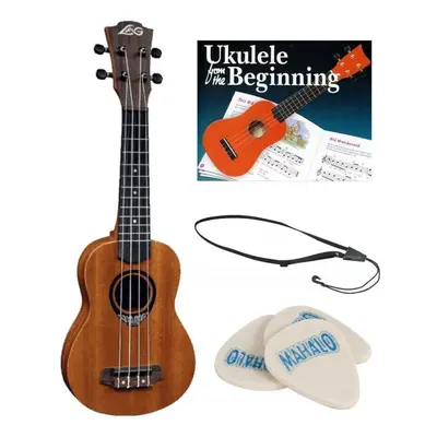 LAG TKU10S SET Natural Sopránové ukulele