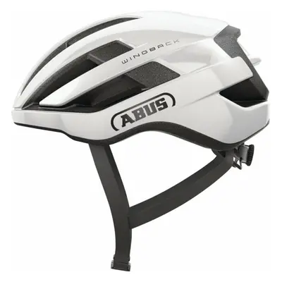 Abus WingBack Shiny White Cyklistická helma