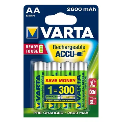 Varta HR06 Professional Accu 2600mAh AA baterie