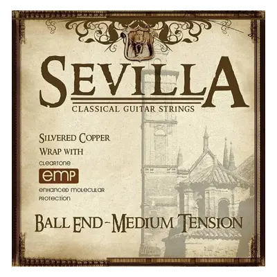 Sevilla Medium Tension Ball End Nylonové struny pro klasickou kytaru