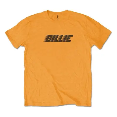 Billie Eilish Tričko Racer Logo & Blohsh Unisex Orange