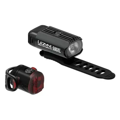 Lezyne Hecto Drive 500XL / Femto USB Black Front lm / Rear lm Cyklistické světlo