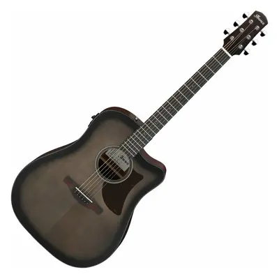 Ibanez AAD50CE-TCB Transparent Charcoal Burst Elektroakustická kytara Dreadnought