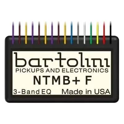 Bartolini NTMB+F 3-Band EQ Preamp Module Baskytarový předzesilovač