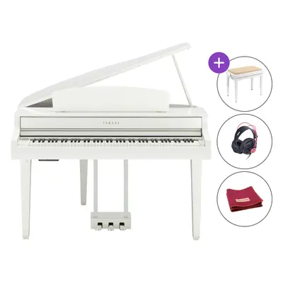 Yamaha CLP-765 GPPWH SET Digitální grand piano Polished White