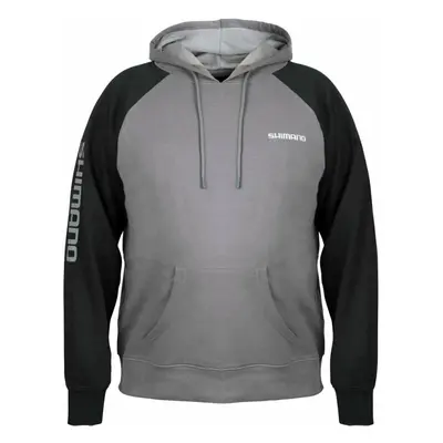 Shimano Fishing Mikina SHM Pull Over Hoodie Šedá