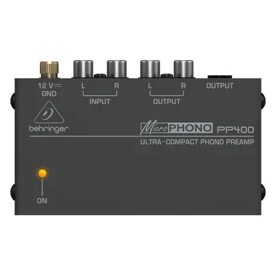 Behringer PP400 Black Gramofonový předzesilovač