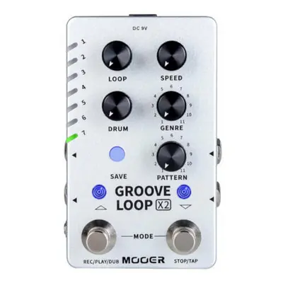 MOOER Groove Loop X2 Kytarový efekt