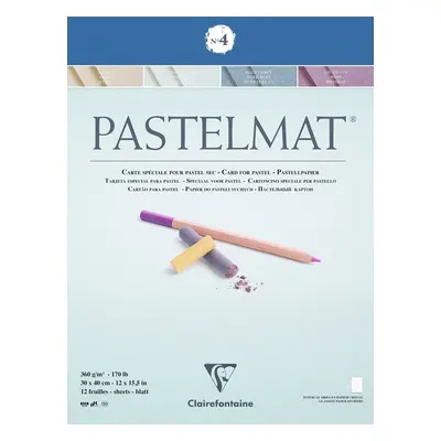 Clairefontaine Pastelmat Glued Pad N4 Skicář g