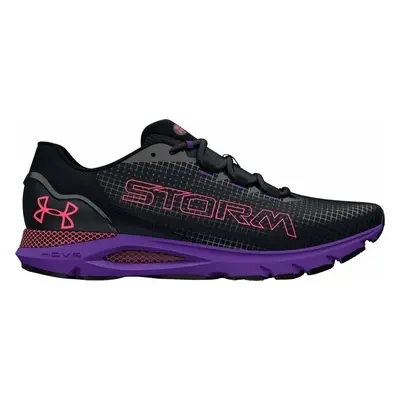 Under Armour Men's UA HOVR Sonic Storm Running Shoes Black/Metro Purple/Black 44,5 Silniční běže