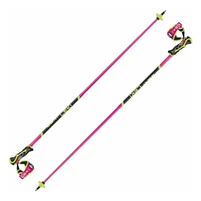 Leki Venom SL 3D Neonpink/Black/Neonyellow cm Lyžařské hole