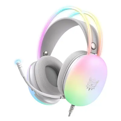 Onikuma X25 Full Illuminated RGB Wired Gaming Headset Multi-Šedá PC sluchátka