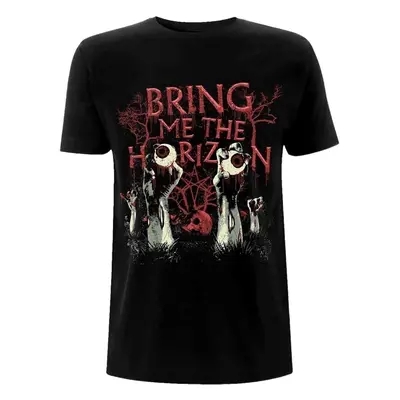 Bring Me The Horizon Tričko Graveyard Eyes Unisex Black