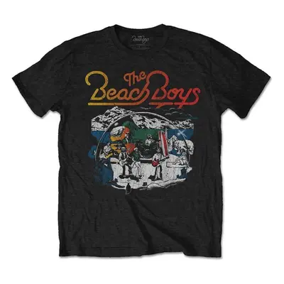 The Beach Boys Tričko Live Drawing Unisex Black