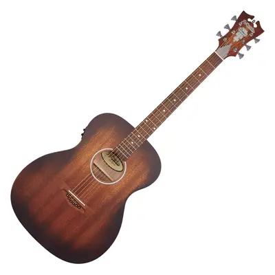 D'Angelico Premier Tammany LS Aged Mahogany Elektroakustická kytara