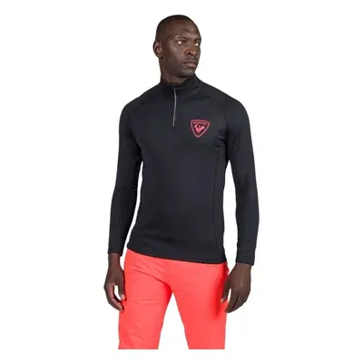 Rossignol New Hero Classique Half Zip Baselayer Black Mikina