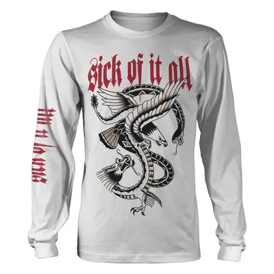 Sick Of It All Tričko Eagle White