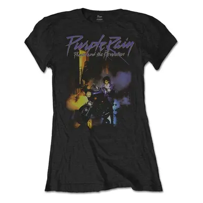 Prince Tričko Purple Rain Womens Black