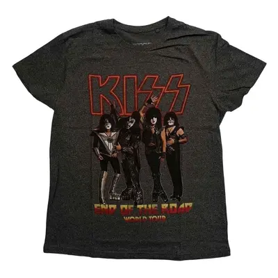 Kiss Tričko End Of The Road Tour Unisex Black