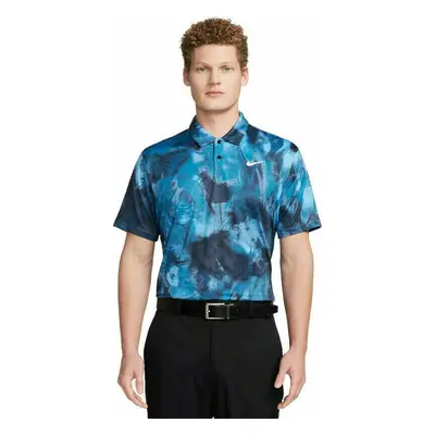 Nike Dri-Fit Tour Mens Obsidian/White Polo košile