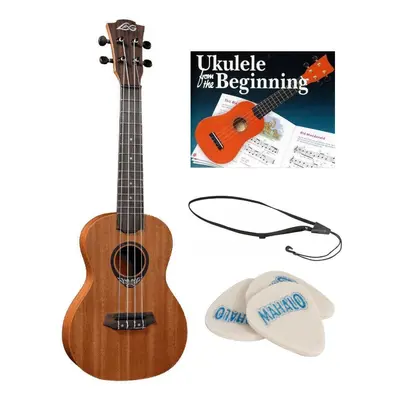 LAG TKU110C SET Natural Koncertní ukulele