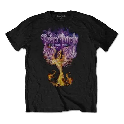 Deep Purple Tričko Pheonix Rising Unisex Black