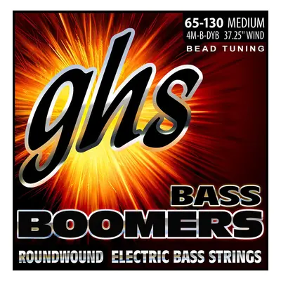 GHS 3045-4-M-B-DY Boomers Struny pro baskytaru