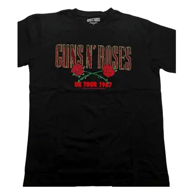 Guns N' Roses Tričko Tour Unisex Black (nedostupné)