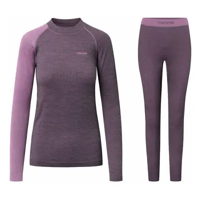 Viking Mounti Lady Set Base Layer Purple Termoprádlo