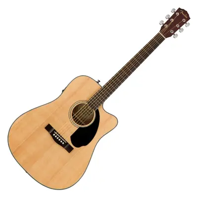 Fender CD-60SCE Natural Elektroakustická kytara Dreadnought