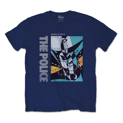 The Police Tričko Message in a Bottle Unisex Navy Blue