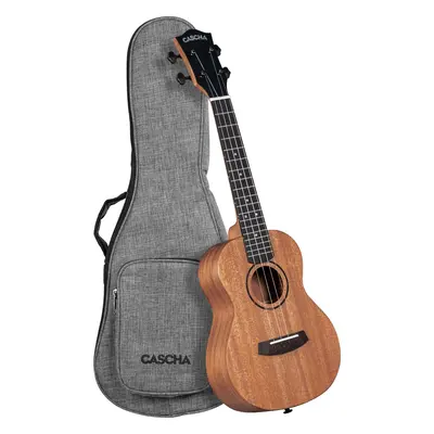 Cascha Ukulele Mahogany Solid Natural Koncertní ukulele