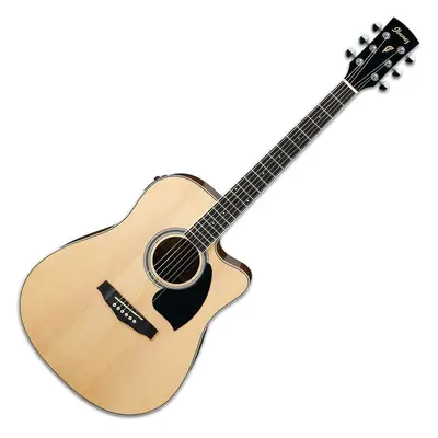 Ibanez PF15ECE-NT Natural Elektroakustická kytara Dreadnought