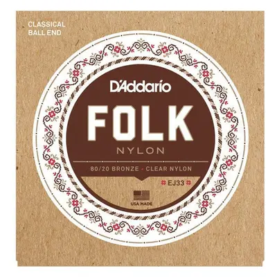 D'Addario EJ33 Nylonové struny pro klasickou kytaru