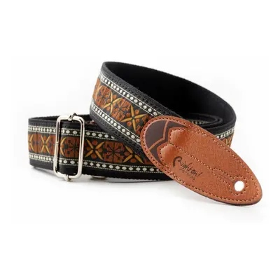 RightOnStraps Surf Kytarový pás Rider Brown