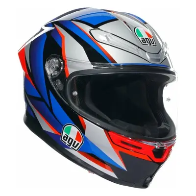 AGV K6 Slashcut Black/Blue/Red Přilba