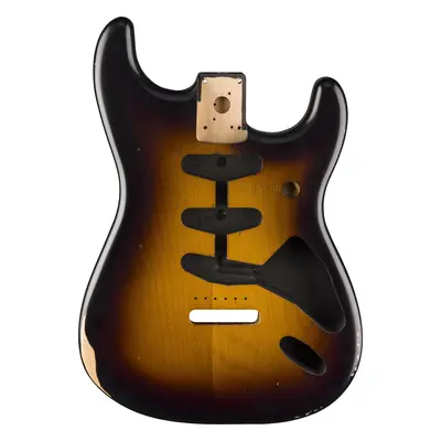 Fender Road Worn 50's Stratocaster SSS Alder 2-Tone Sunburst Kytarové tělo