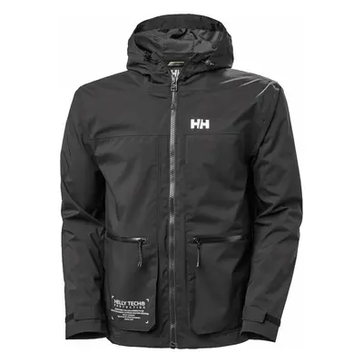 Helly Hansen Men's Move Hooded Rain Outdorová bunda Black