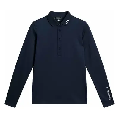 J.Lindeberg Tour Tech Long Sleeve Womens JL Navy Polo košile