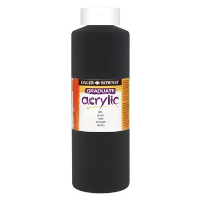 Daler Rowney Graduate Akrylová barva Black ml ks