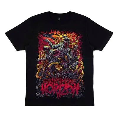 Bring Me The Horizon Tričko Zombie Army Unisex Black (nedostupné)