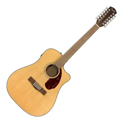 Fender CD-140SCE WN Natural 12-strunná elektroakustická kytara