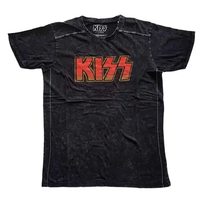 Kiss Tričko Classic Logo Unisex Black