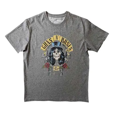 Guns N' Roses Tričko Slash '85 Unisex Grey