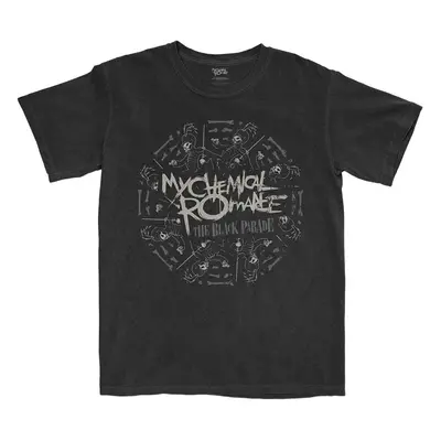 My Chemical Romance Tričko Circle March Unisex Black (nedostupné)